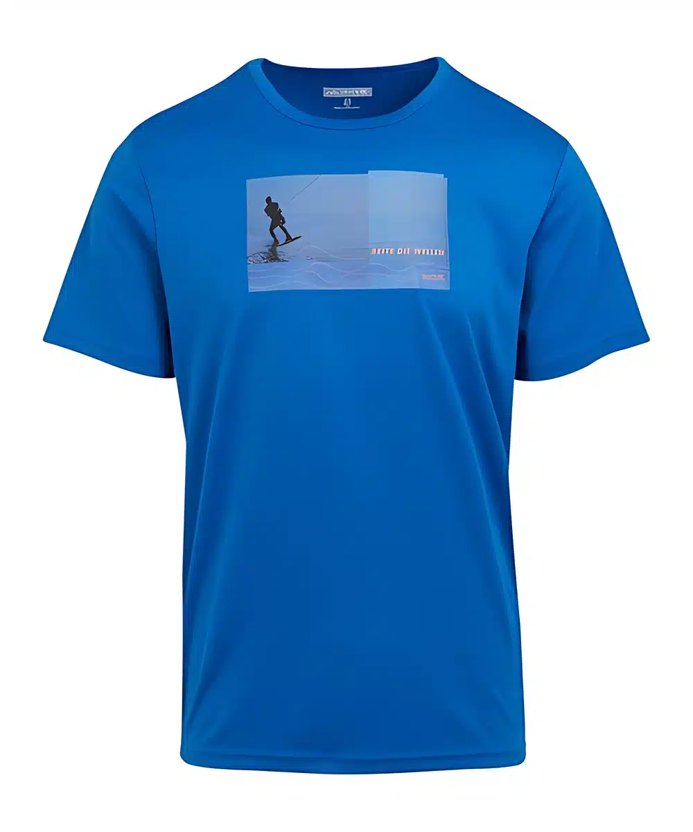 חולצה מנדפת Regatta Fingal Slogan III כחול אוקספורד גברים