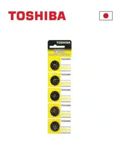 סט 5 סוללות Toshiba CR2016