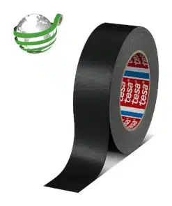 סרט חבלה איכותי טסה – Tesa 4651 שחור 5 ס"מ רוחב 25 מטר אורך