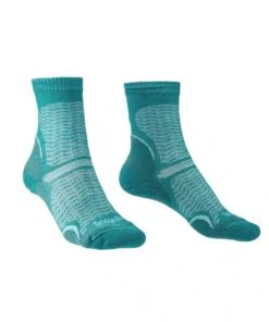 גרב Bridgedale Hike Ultra Lite T2 Perf Teal 3/4  נשים