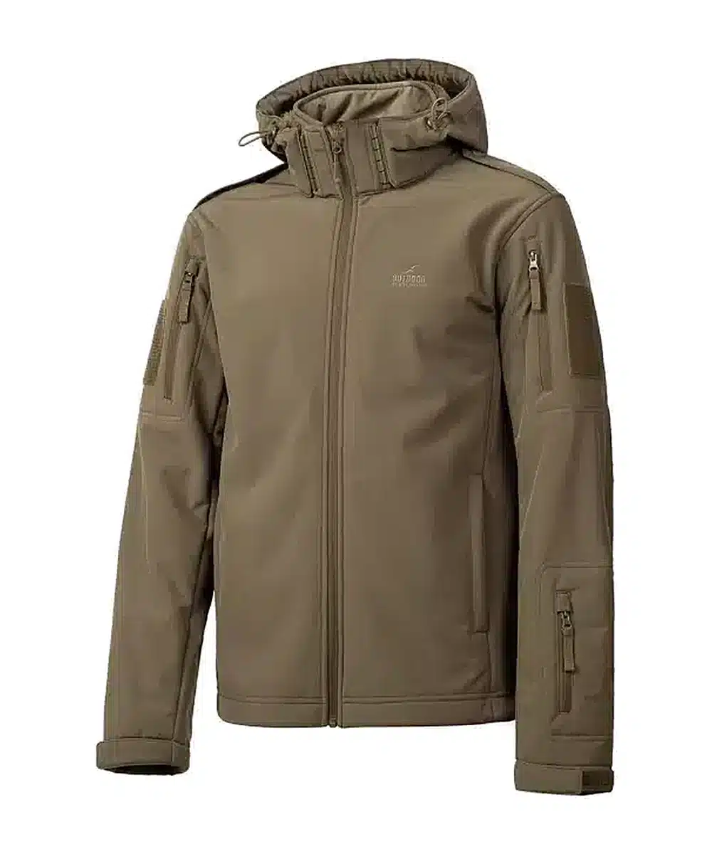 מעיל סופטשל Outdoor Bayron Pro זית גברים