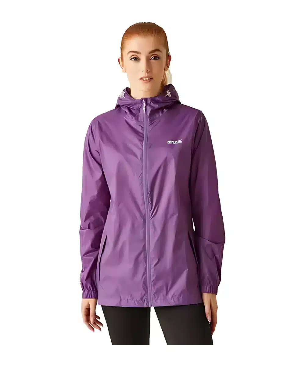 מעיל גשם מתקפל Regatta Pack it Jacket Sunset Purple נשים