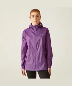 מעיל גשם מתקפל Regatta Pack it Jacket Sunset Purple נשים