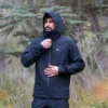 מעיל גשם Outdoor Chuck שחור גברים