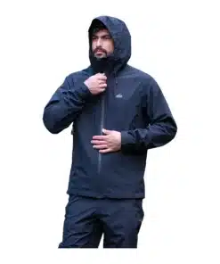 מעיל גשם Outdoor Chuck שחור גברים