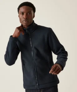 מעיל פליז עבה Regatta Garrian II נייבי-שחור גברים