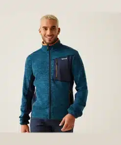 ג'קט פליז Regatta Baslinn Moroccan Blue Navy Marl גברים