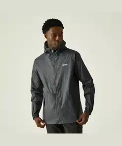 מעיל גשם Regatta Pack It Jacket III Seal Grey גברים