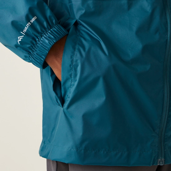 ⁦מעיל גשם Regatta Pack It Jacket III Moroccan Blue גברים⁩ – תמונה ⁦5⁩