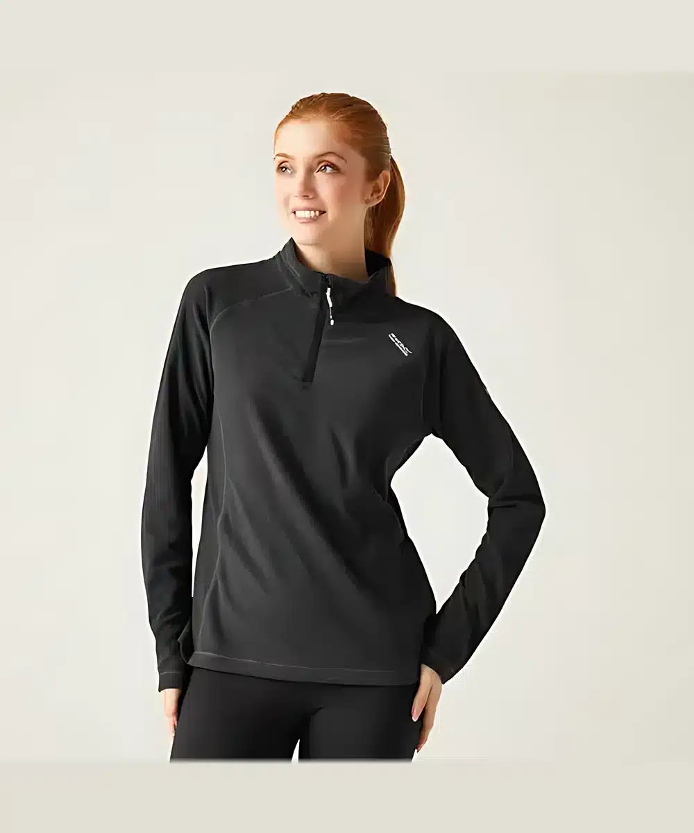 מיקרו פליז Regatta Montes Black/Sealgr נשים