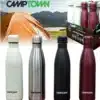בקבוק תרמי נירוסטה 500 מ"ל צבעוני Camptown