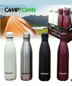 בקבוק תרמי נירוסטה 500 מ"ל צבעוני Camptown