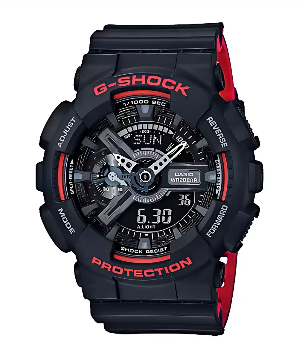 שעון G-Shock GA-110HR-1ADR שחור-אדום