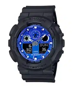 שעון G-Shock GA-100BP-1ADR שחור-כחול