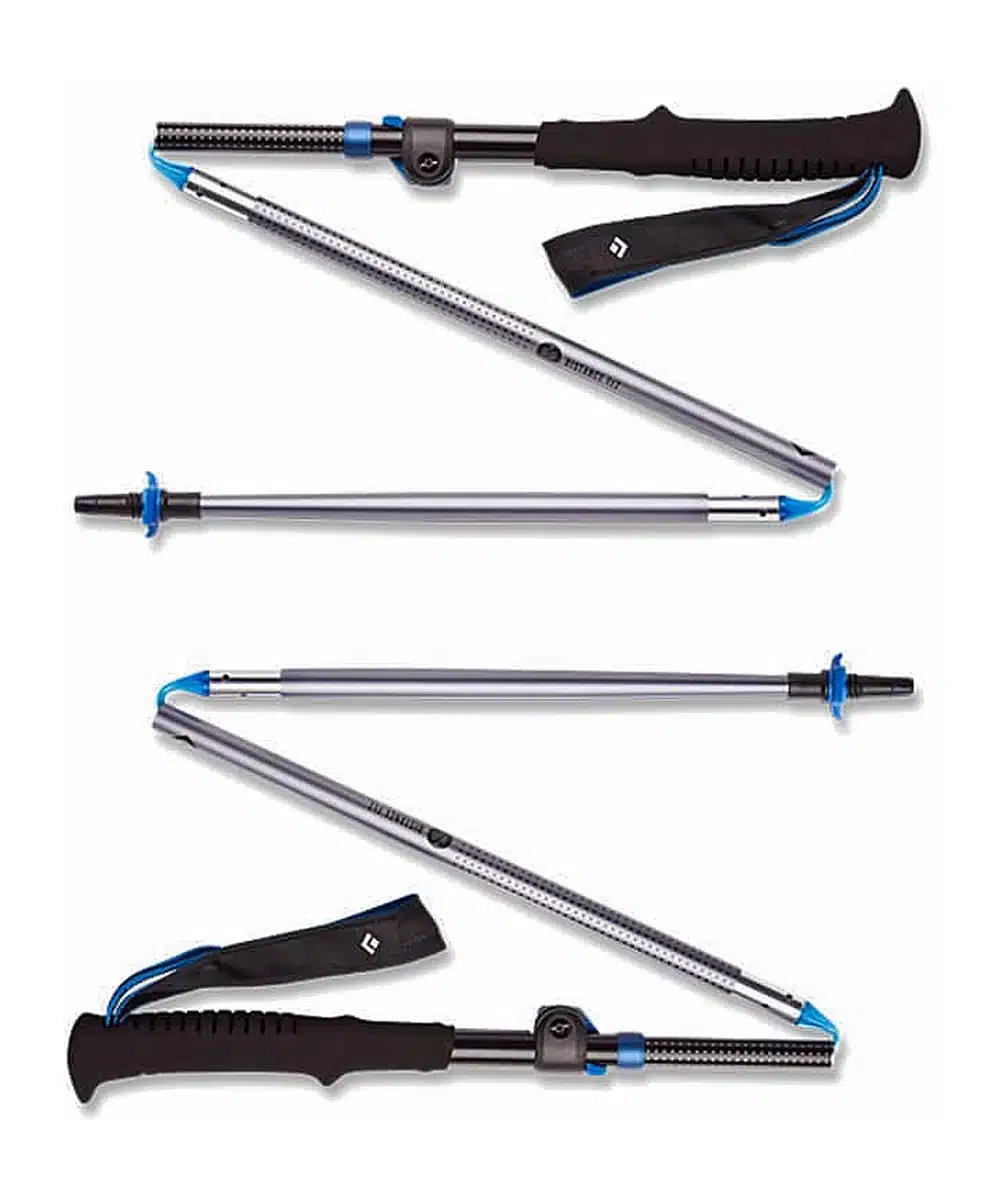 זוג מקלות הליכה Black DIamond Diamond FLZ אפור
