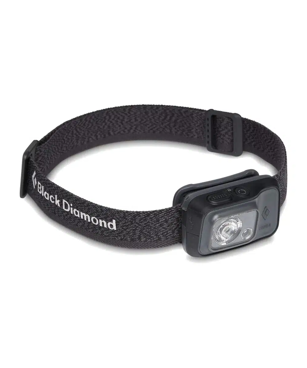 פנס ראש Black Diamond Cosmo Rechargeable 350 לומנס אפור
