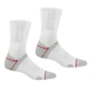 מארז 2 זוגות Regatta Blister Protection Ltsteel/whte שכבה כפולה נשים