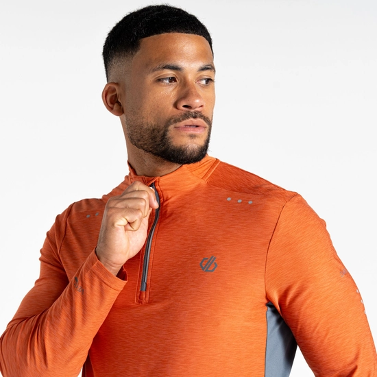 ⁦חולצת פעילות ארוכה Dare2B Power Up III Jersey SpcyRouteMrl גברים⁩ – תמונה ⁦5⁩