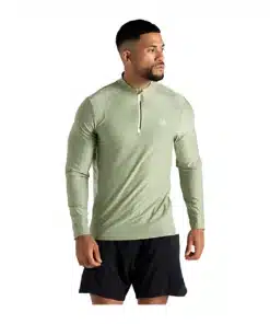 חולצת פעילות ארוכה Dare2B Power Up III Jersey HedgeGrnMarl גברים