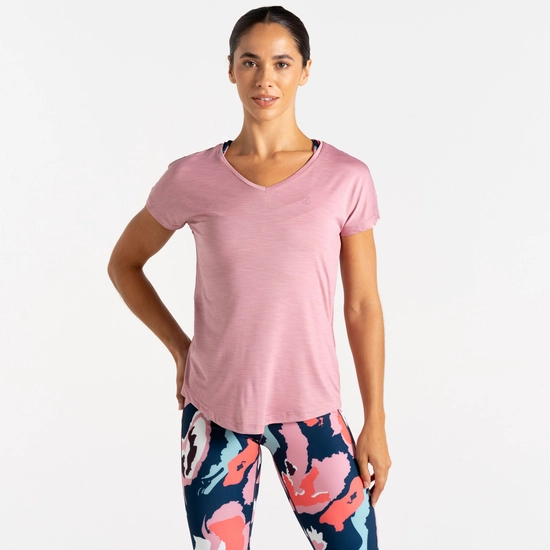 חולצה מנדפת Dare2B Vigilant Tee Lilas נשים