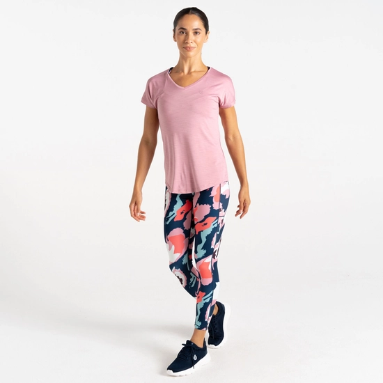 ⁦חולצה מנדפת Dare2B Vigilant Tee Lilas נשים⁩ – תמונה ⁦2⁩