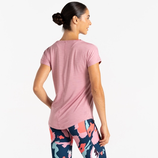 ⁦חולצה מנדפת Dare2B Vigilant Tee Lilas נשים⁩ – תמונה ⁦3⁩