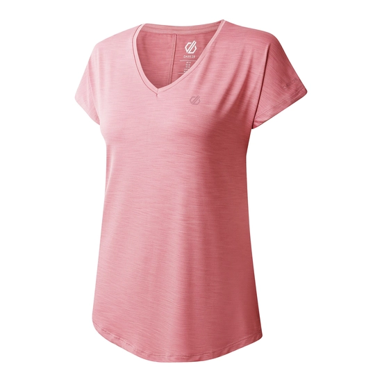 ⁦חולצה מנדפת Dare2B Vigilant Tee Lilas נשים⁩ – תמונה ⁦5⁩