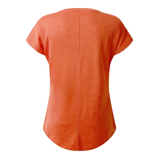⁦חולצה מנדפת Dare2B Vigilant Tee Burnt Sienna נשים⁩ – תמונה ⁦5⁩