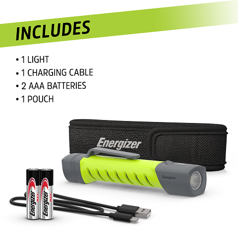 פנס היברידי 500 לומנס Energizer לכוחות הצלה – תמונה 2