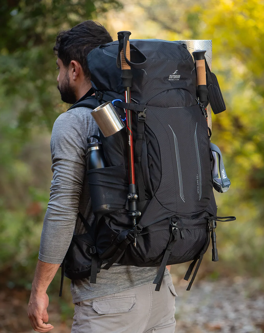 תרמיל Outdoor Openland 65L – תמונה 4