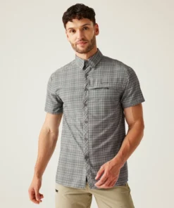 חולצת טיולים מכופתרת Regatta Travel PackAwy TreetopCheck