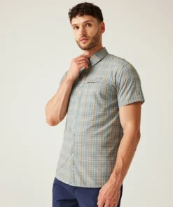 חולצת טיולים מכופתרת Regatta Travel PackAwy GlacierCheck