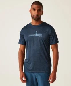 חולצה מנדפת Regatta Fingal IX MoonLtDnmMrl גברים