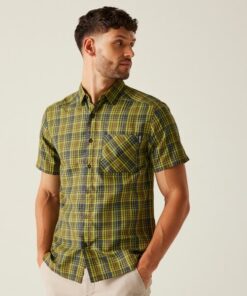 חולצת טיולים מכופתרת Regatta Mindano IX NphrGr/AshCh גברים