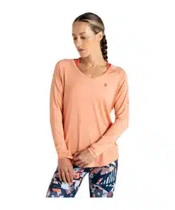 חולצה ארוכה מנדפת Dare2B Discern Tee Shrimp נשים