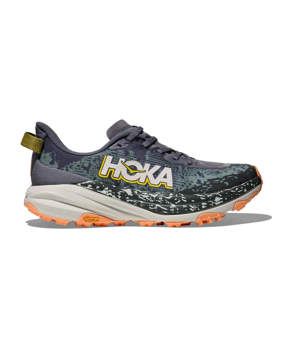 נעל Hoka Speedgoat 6 Wide אפור שמים/קוסמוס נשים