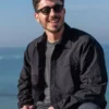 חולצת כפתורים ארוכה Outdoor Explore שחור
