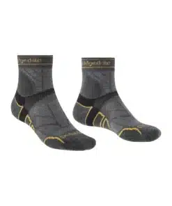 גרבי ריצת שטח Bridgedale UL T2 Merino 3/4 Gunmental גברים