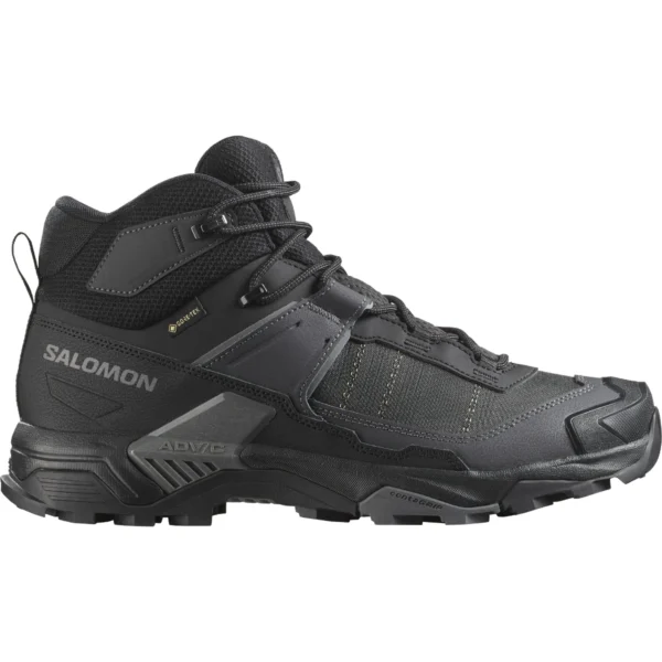 נעלי הרים Salomon X Ultra 5 Mid Gtx Black/Asphalt גברים
