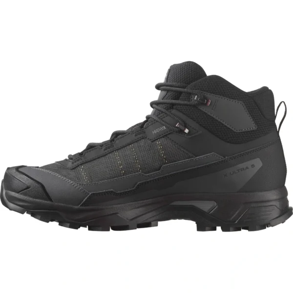 נעלי הרים Salomon X Ultra 5 Mid Gtx Black/Asphalt גברים – תמונה 3
