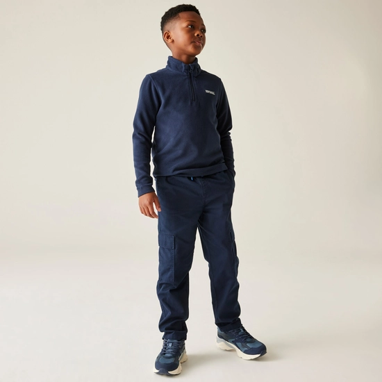 ⁦מיקרופליז Regatta Hot Shot II Navy/Navy ילדים⁩ – תמונה ⁦3⁩