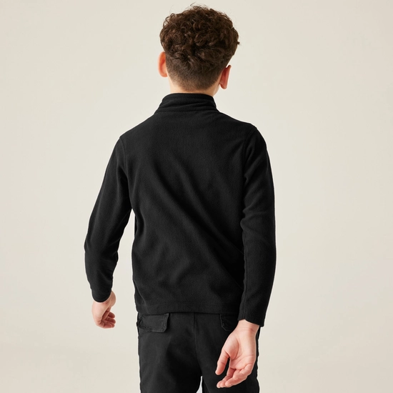 ⁦מיקרופליז Regatta Hot Shot II Black/Black ילדים⁩ – תמונה ⁦2⁩