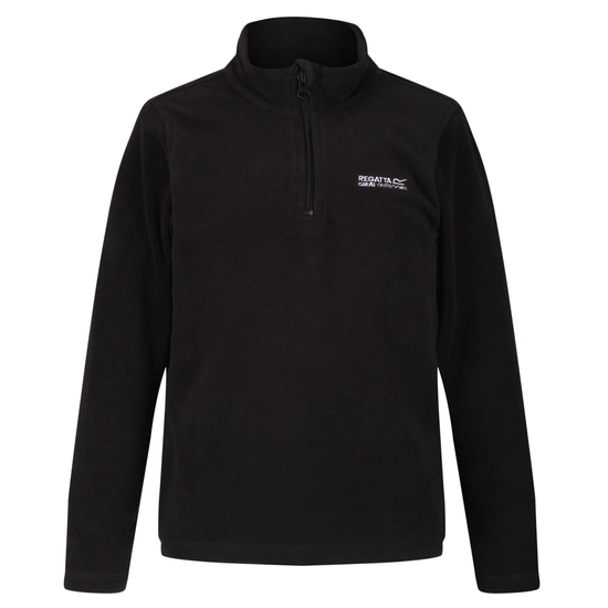 ⁦מיקרופליז Regatta Hot Shot II Black/Black ילדים⁩ – תמונה ⁦5⁩