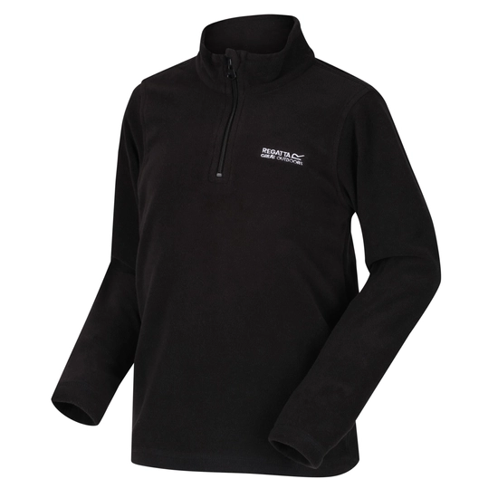⁦מיקרופליז Regatta Hot Shot II Black/Black ילדים⁩ – תמונה ⁦6⁩