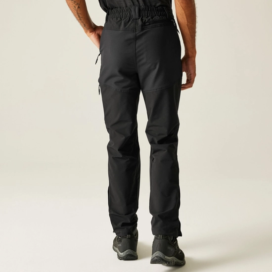 מכנסי סופטשל Regatta Questra V Black – תמונה 2