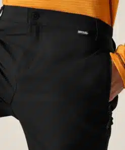 מכנסי סופטשל Regatta Questra V Black – תמונה 4