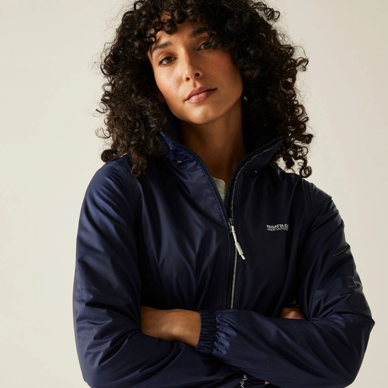 מעיל גשם Regatta Corinne IV Navy נשים – תמונה 4