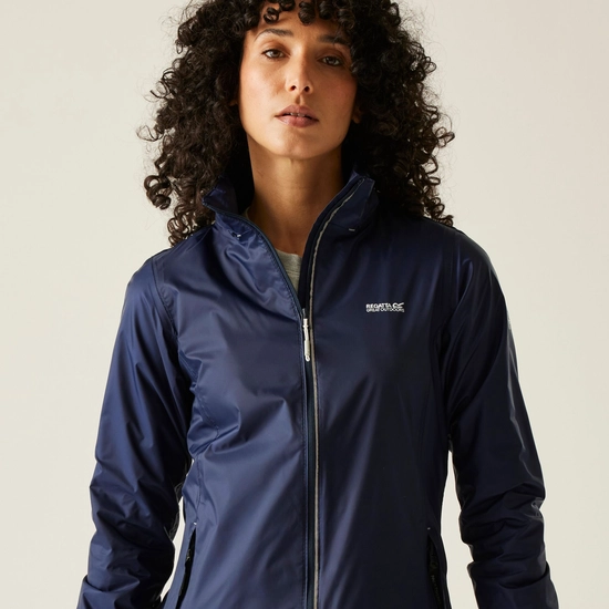 מעיל גשם Regatta Corinne IV Navy נשים – תמונה 5