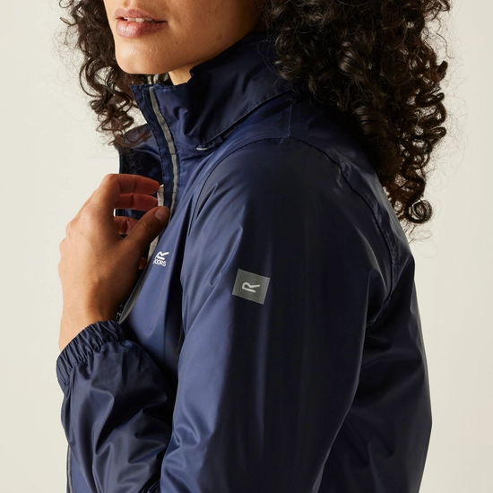 מעיל גשם Regatta Corinne IV Navy נשים – תמונה 6