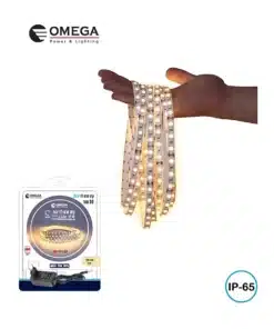 קיט סרט לד 10 מטר 60 לד/מטר 4.8W 220V IP65 Omega